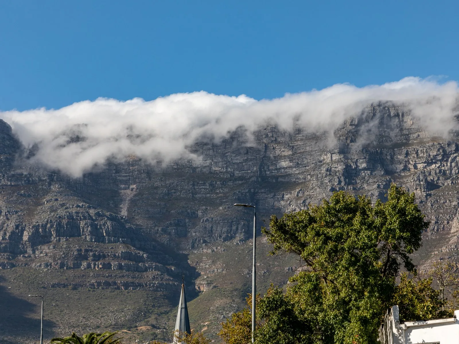 Table Mountain and Cape Town city skyline