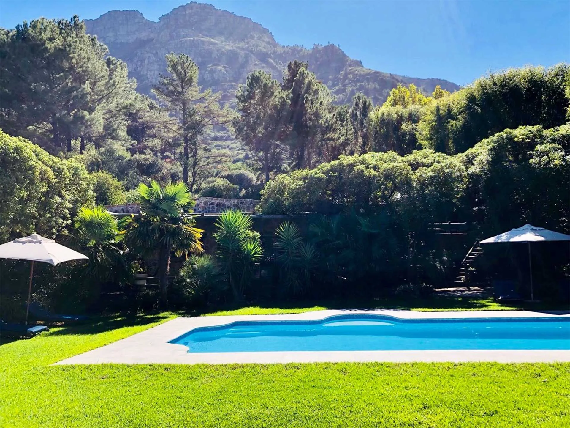 The Tarragon mountain garden view